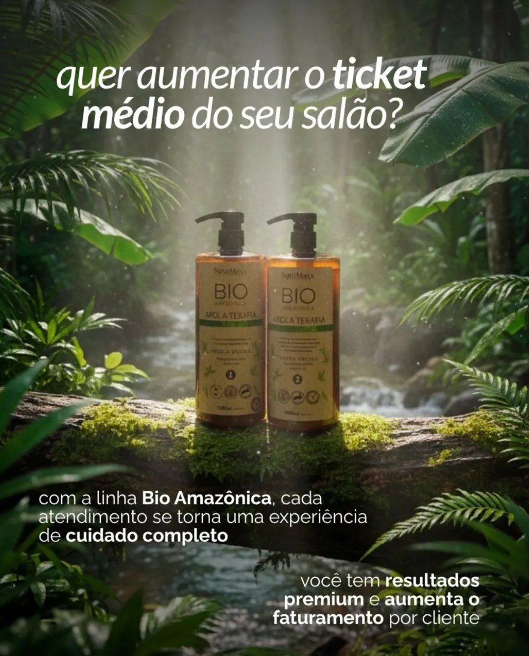 Carrossel da linha Bio Amazônica