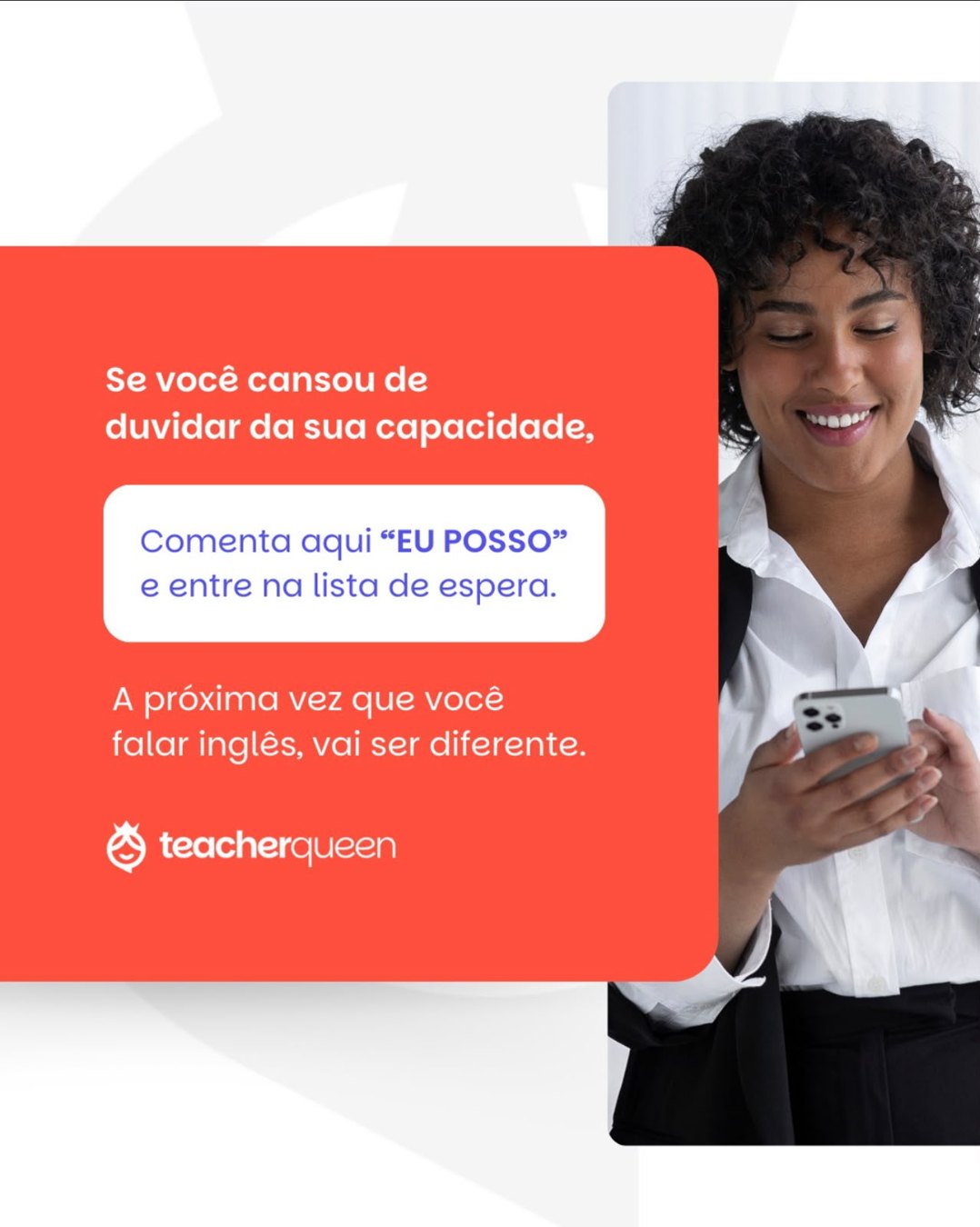 Você não nasceu sem talento para inglês, slide 8